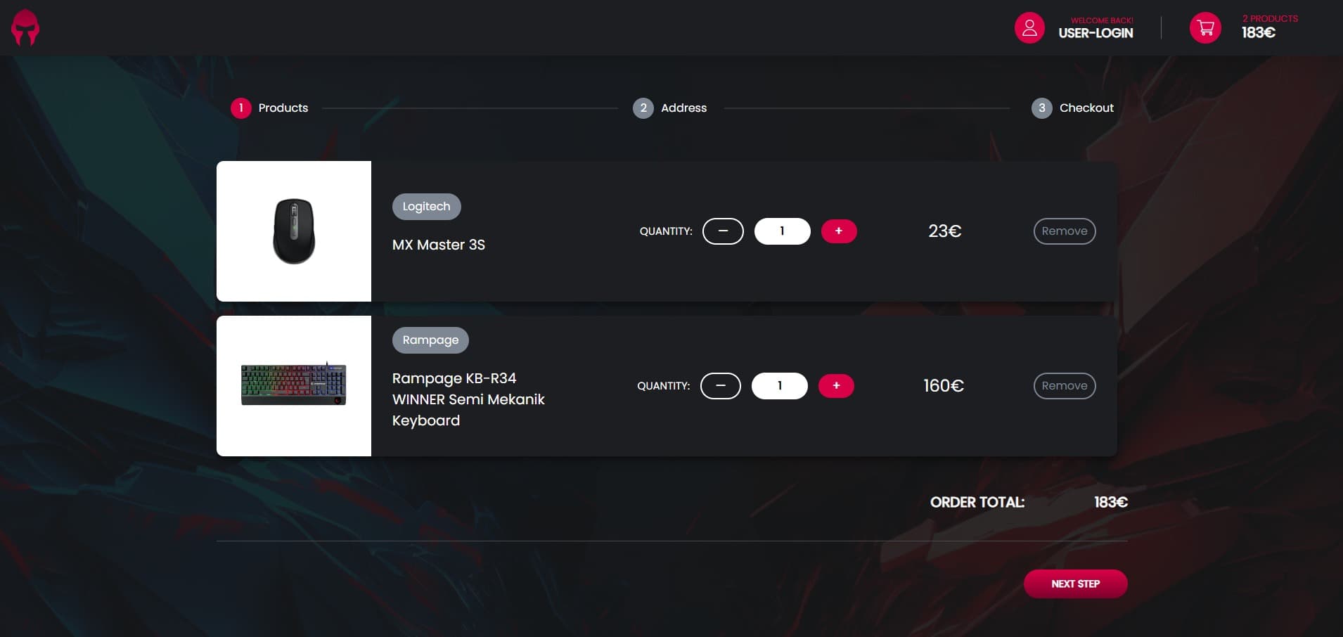 ETech Web Shop